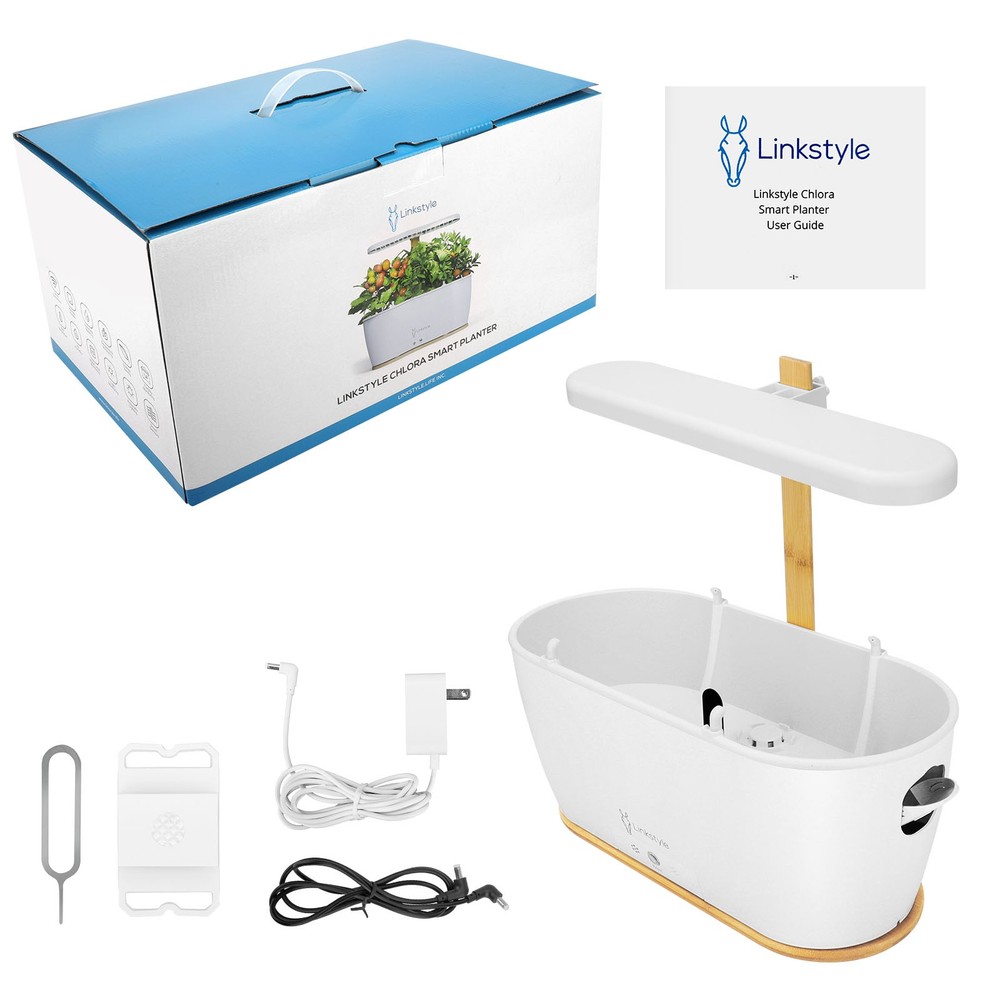 Smart Hydroponics Growing System Indoor Herb Garden w/LED Light APP WiFi Control