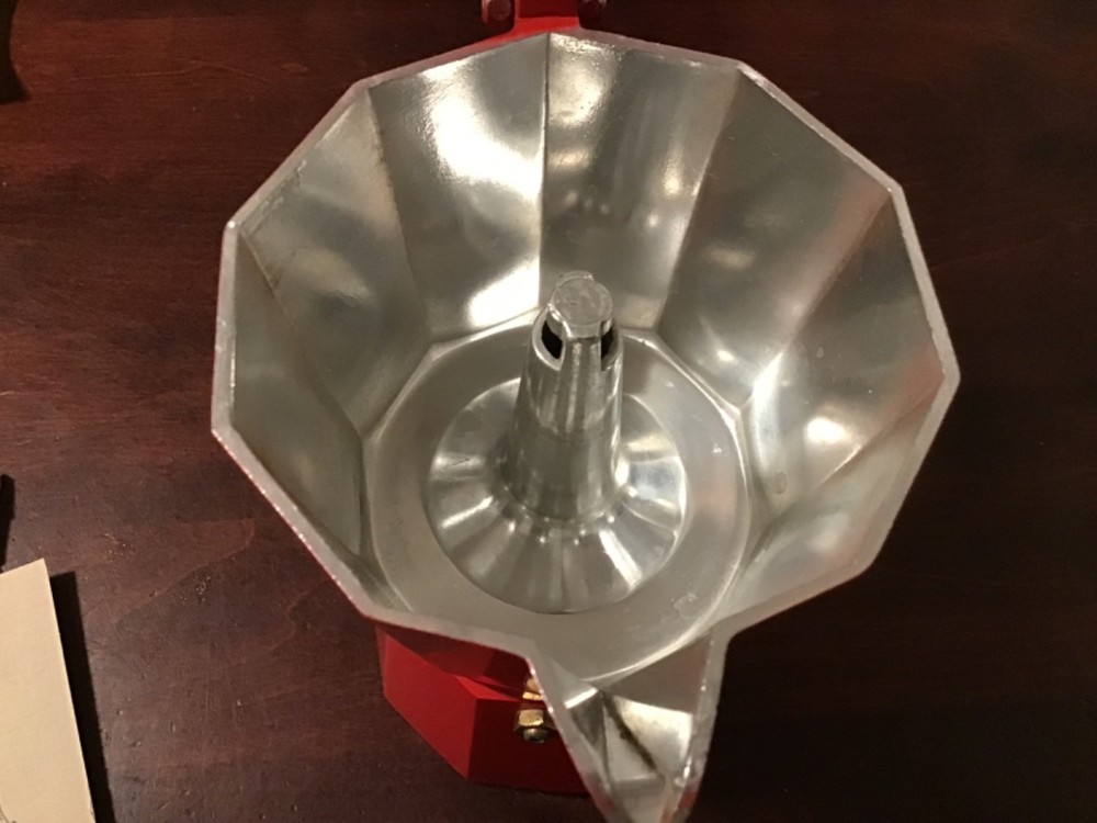 Masterclass Red Stovetop Expresso maker