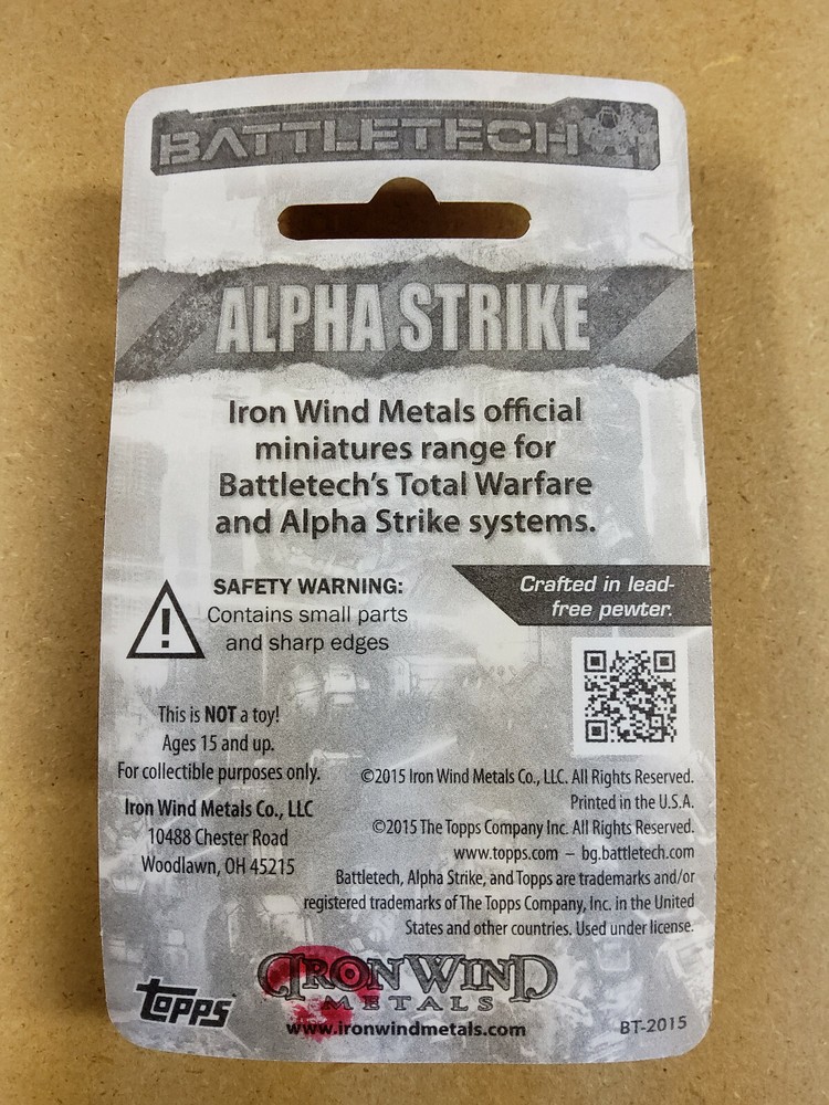 Battletech Miniatures - Firefly FFL-4B - 20-894 - Iron Wind Metals