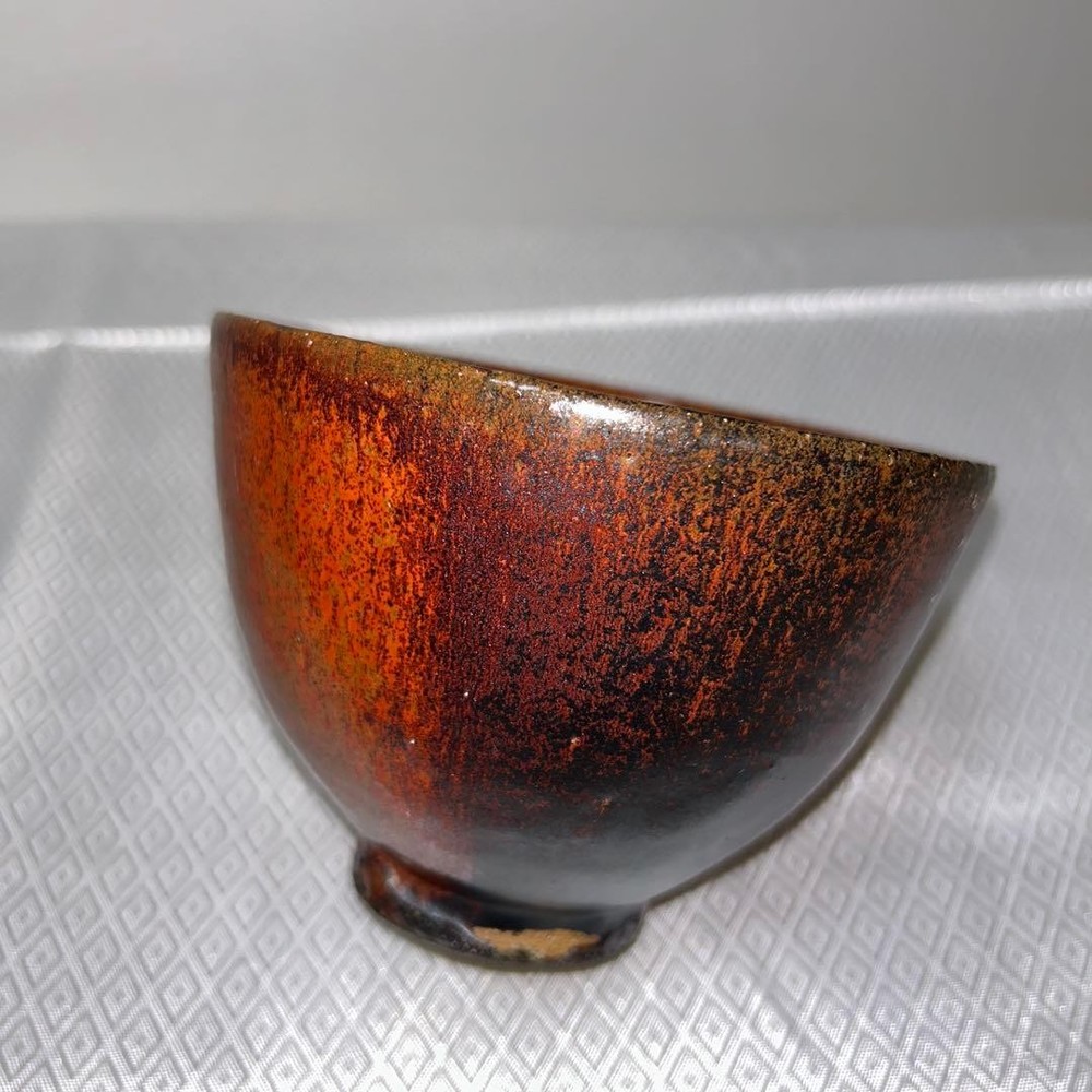 Tea Utensils Matcha persimmon color