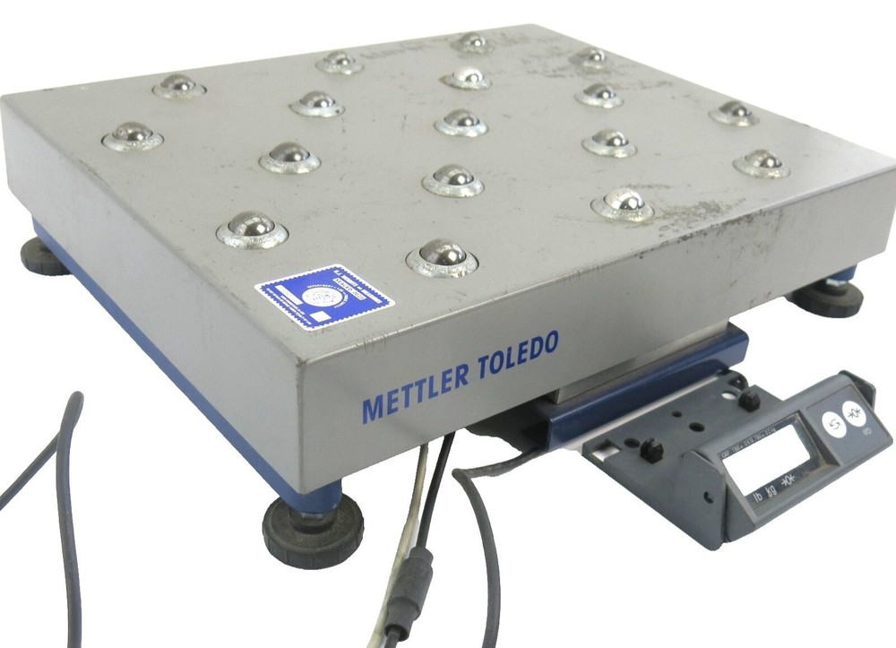 Mettler Toledo Model PS90 Roller Ball Top Scale USB Powered W/Display Screen
