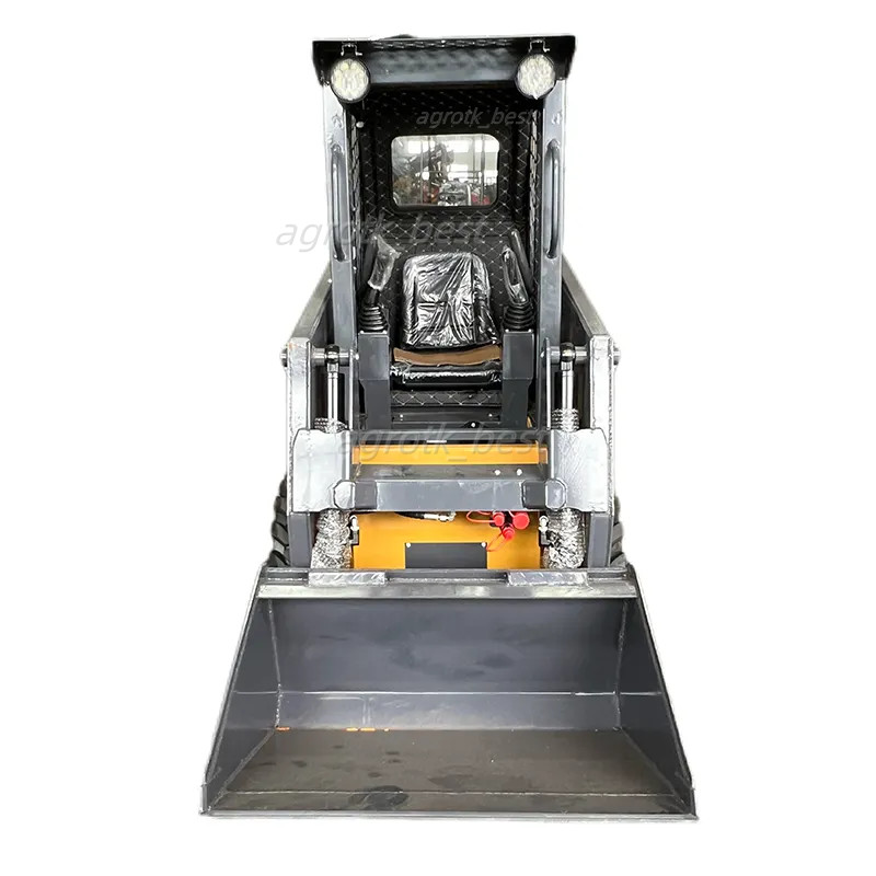 1.4 Ton Open Operator Wheel Skid Steer Loader