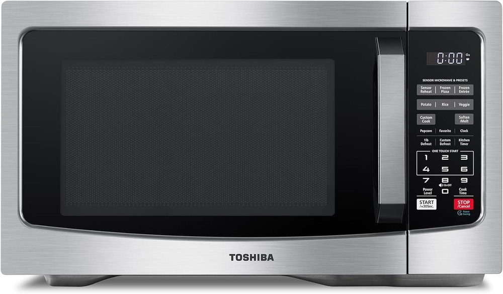 High-Performance 1100W Microwave with Mute Function and Easy Clean Interior