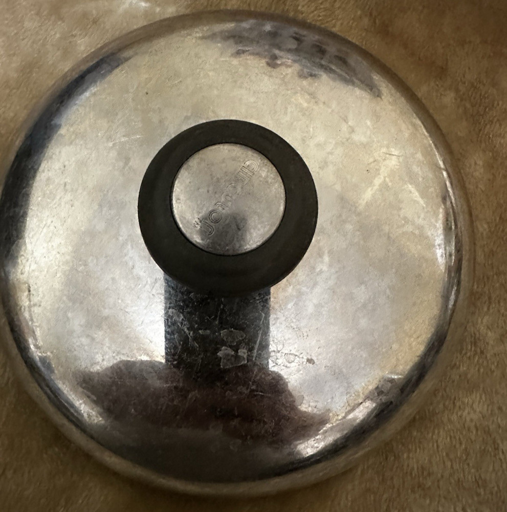 Vintage Circulon Replacement Lid Black 7 in