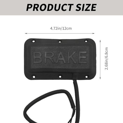 2Pcs Golf Cart Brake Light Switch, Copper Brake Pad Switch, Replacement for