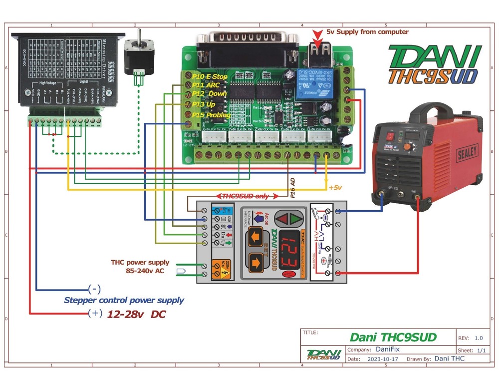 THC Torch Height Controller CNC PlasmaCutter