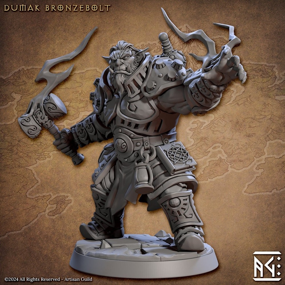BugBear Paladin Dumak | Artisan Guild Miniatures