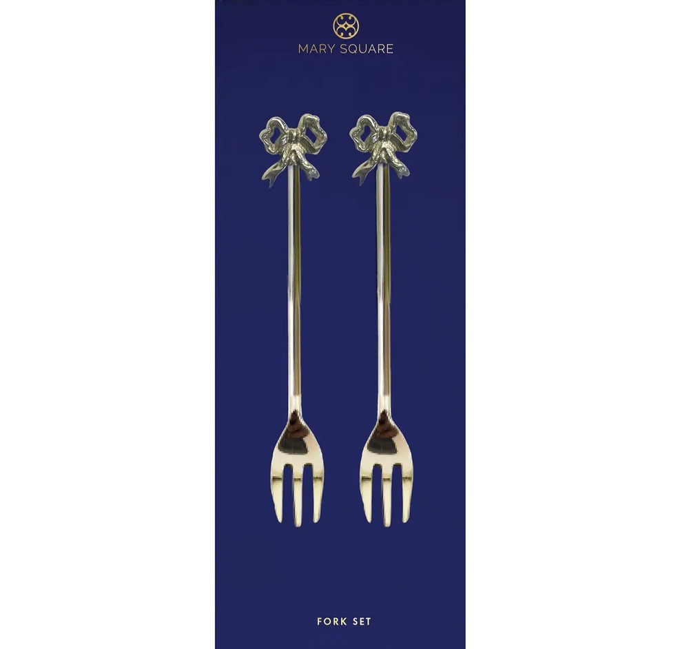 Bow Appetizer Forks, Set of 2