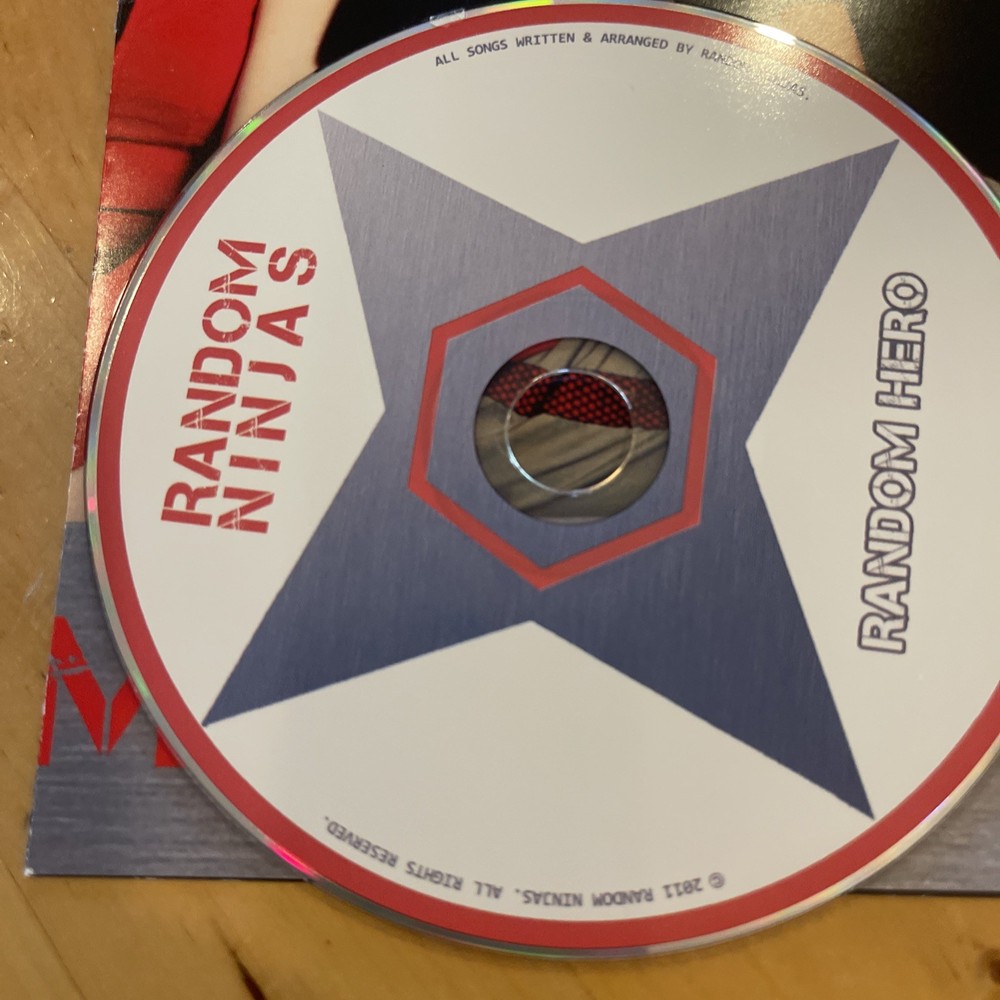 Random Ninjas Random Hero Cd Signed Rare