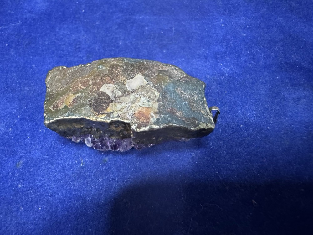 PURPLE AMETHYST CRYSTAL pendant