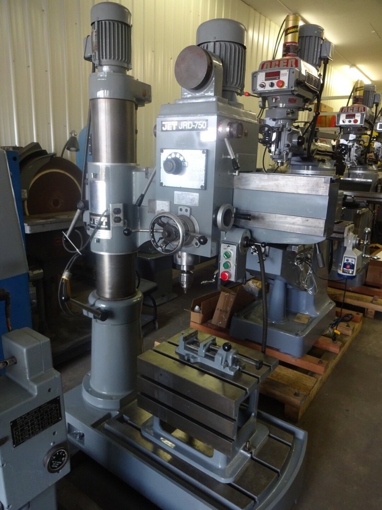 Radial Arm Drill Press Jet JRD-750 - Item 1142