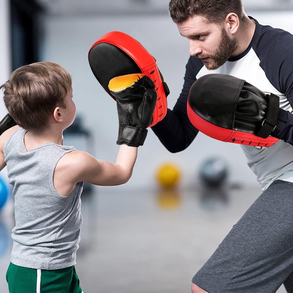 Professional Boxing Gear - Mitts and Kick Pack