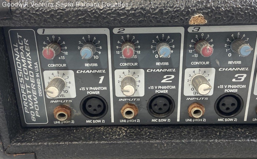 Peavey MP400 80 Watt Compact Powered Mixer