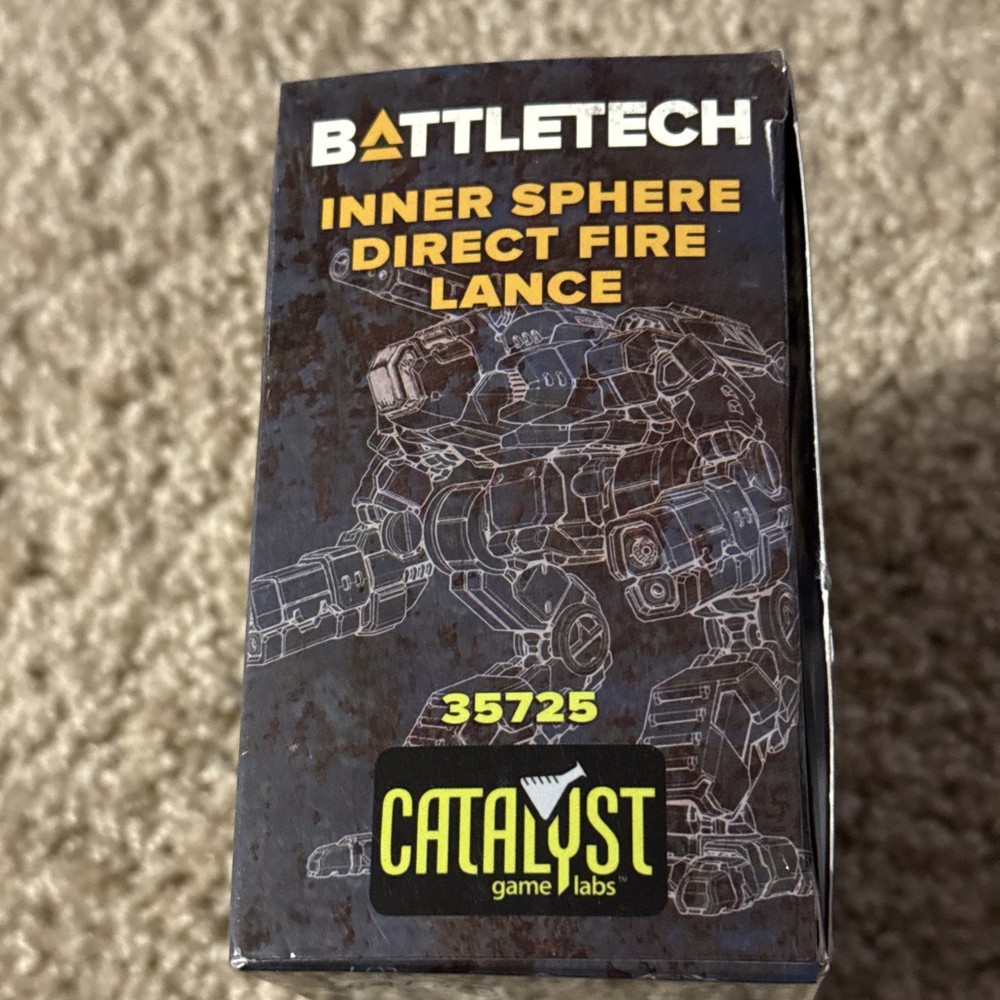 Inner Sphere Direct Fire Lance Battletech Miniatures Game Catalyst Game Labs