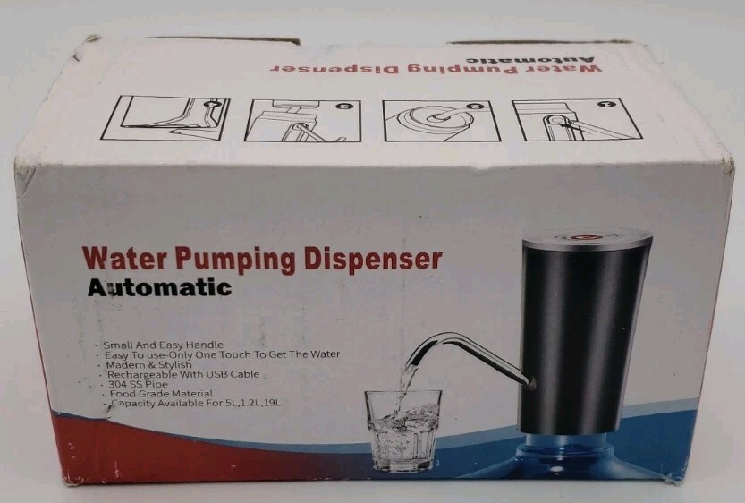 Water Bottle Pump 5gal USB Dispenser
