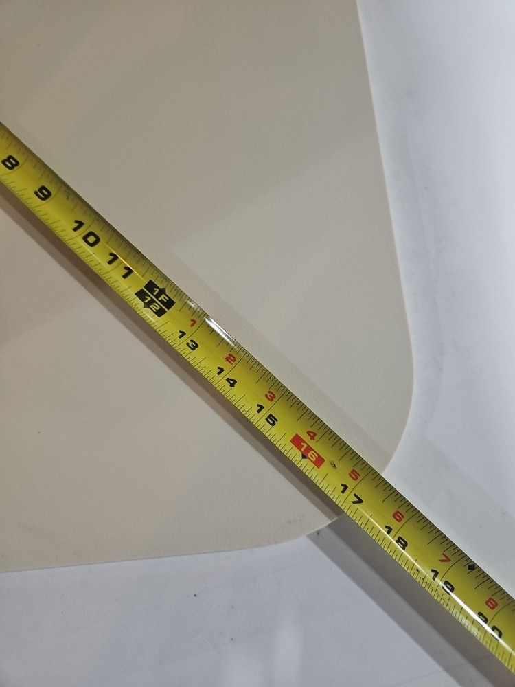 RV Camper Sink Cover Cutting Board 13 5/16" x 14 3/4" x 3/8" BISQUE Lot Of 2