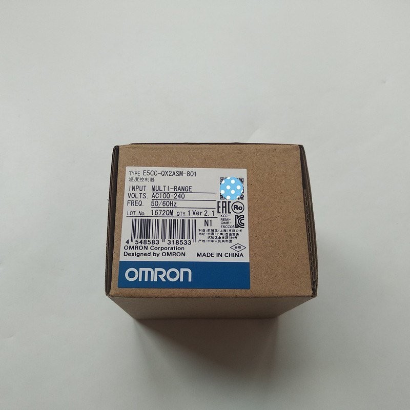1PC NEW OMRON Temperature controller E5CC-QX2ASM-801 FAST SHIP