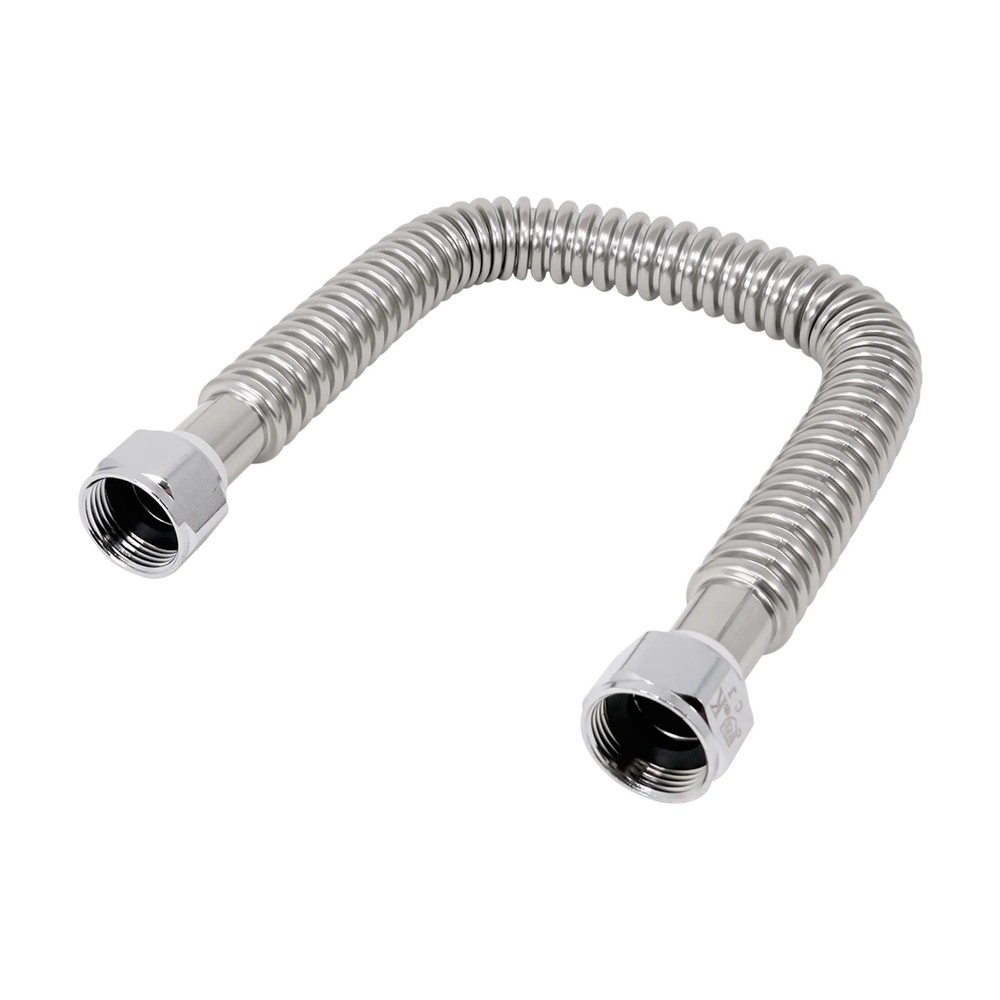 Water Heater Hose 3/4 FIP x 3/4 FIP 18 Inch Length Softener Flexible and Durable