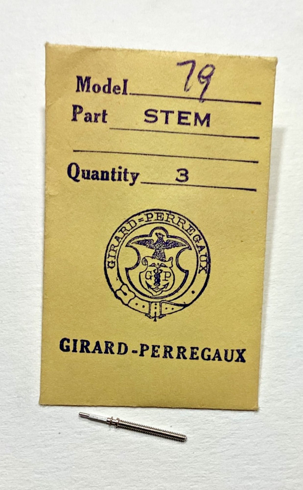 Girard Perregaux Winding Stem NOS various sizes please see dropdown