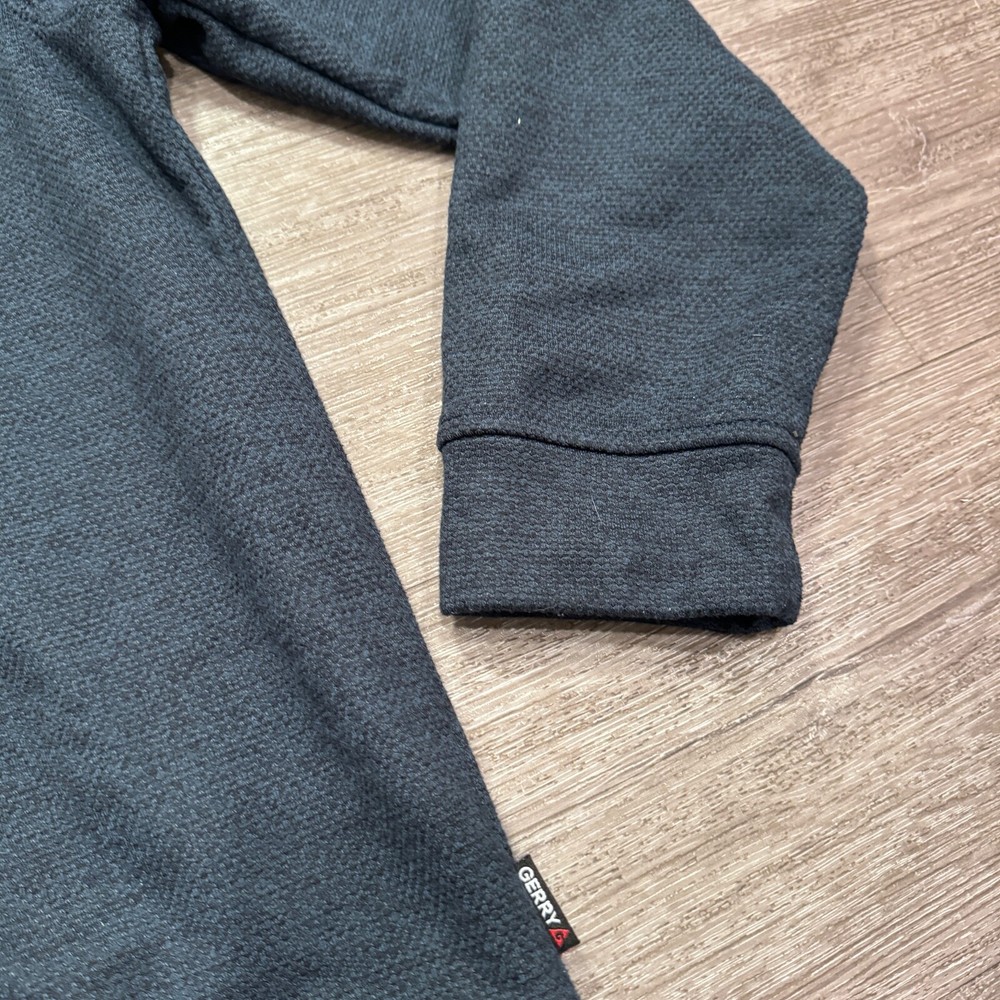 Gerry Sweater Mens Extra Large Blue Thermal Casual Camp Hike Pullover