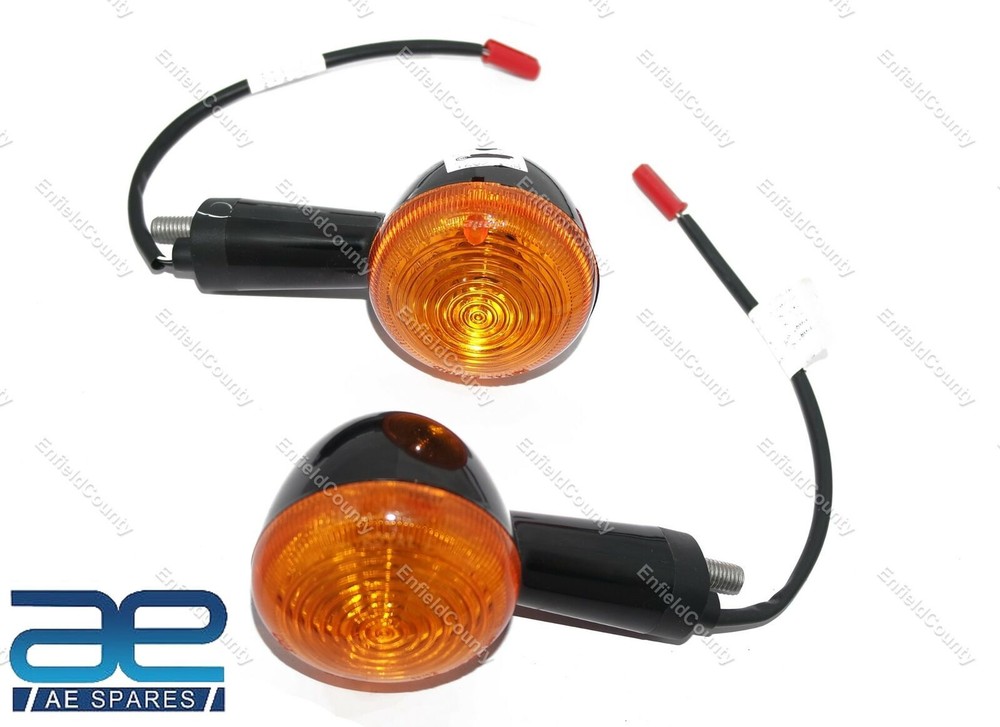 For Royal Enfield Hunter 350 Trafficator Indicator Assembly With Bulb Pair S2u