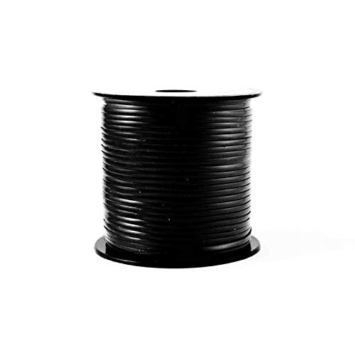 Black Plastic Craft Lace Lanyard Gimp String Bulk 100 Yard Roll