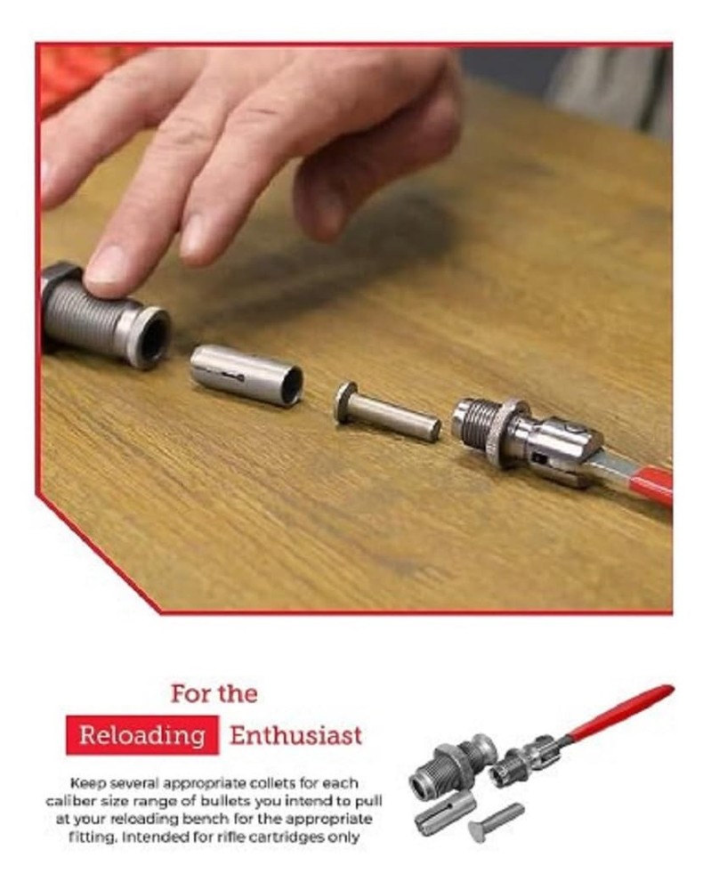 MILMUMU Reload Device Quick Pull Tool Press Brass Powder Cam Lock Puller 050095