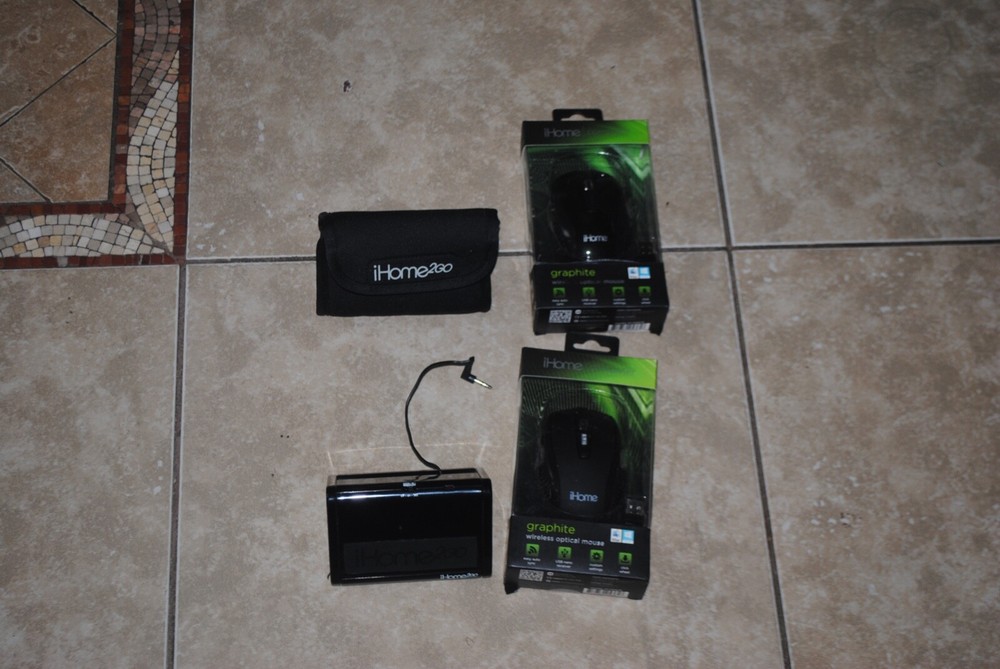 ihome graphic optical mouse and speaker