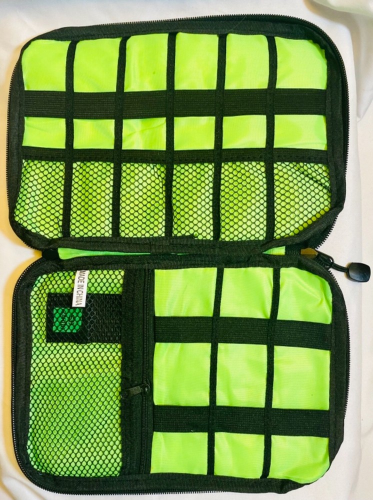 Electronics Accessory Organizer Bag Multipurpose Travel Storage Portable Case