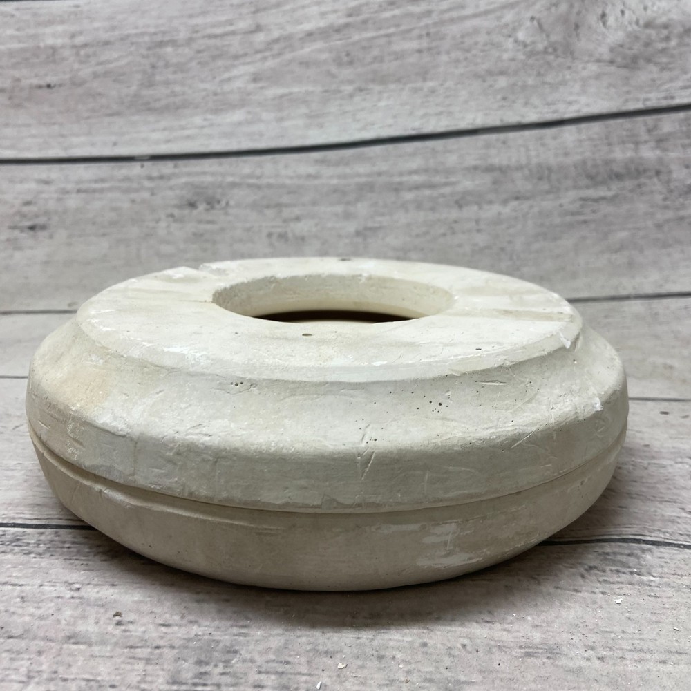 Unbranded Ceramic Casting Mold Round Plate