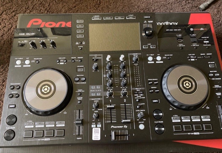 Pioneer DJ XDJ-RR Double Deck Controller Black, Filter, Echo, Reverb, USB Out