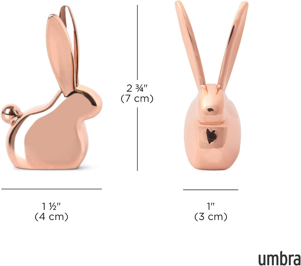 ANIGRAM BUNNY RING HLDR COPPER