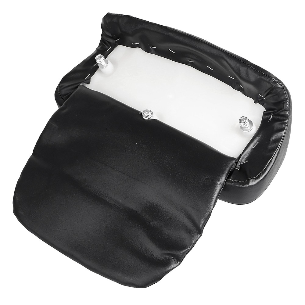 Black Stitching Razor Chopped Trunk Backrest Pad For Harley CVO Road Tri Glide