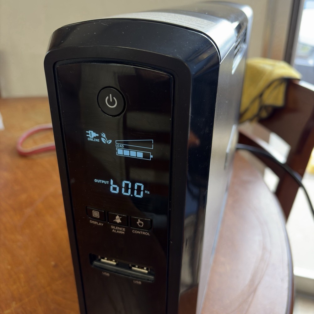 CyberPower 1500VA Sine Wave Battery Back Up System