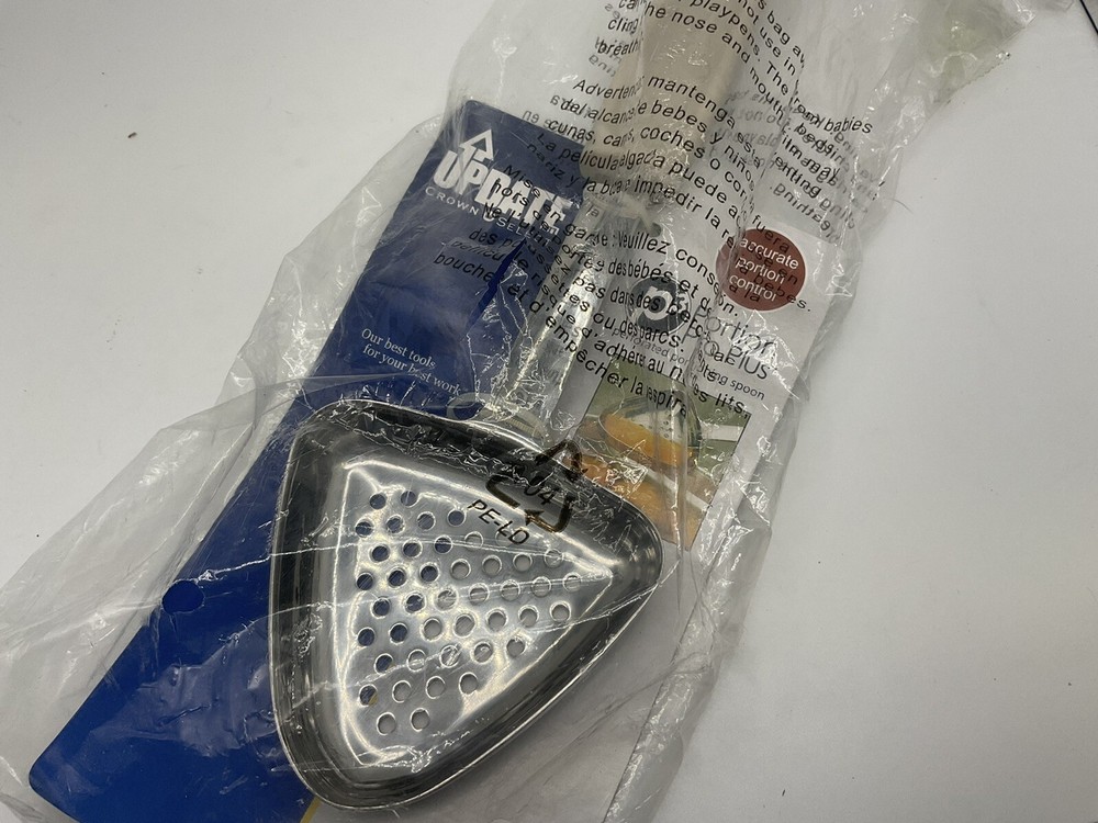 Update 3 oz Oval Perforated Portion Pro Plus Spoon New