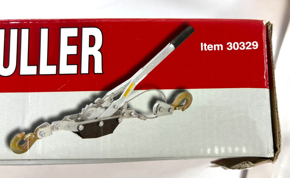 Haul Master 4000 LB Cable Winch Puller Model #30329 - CIB