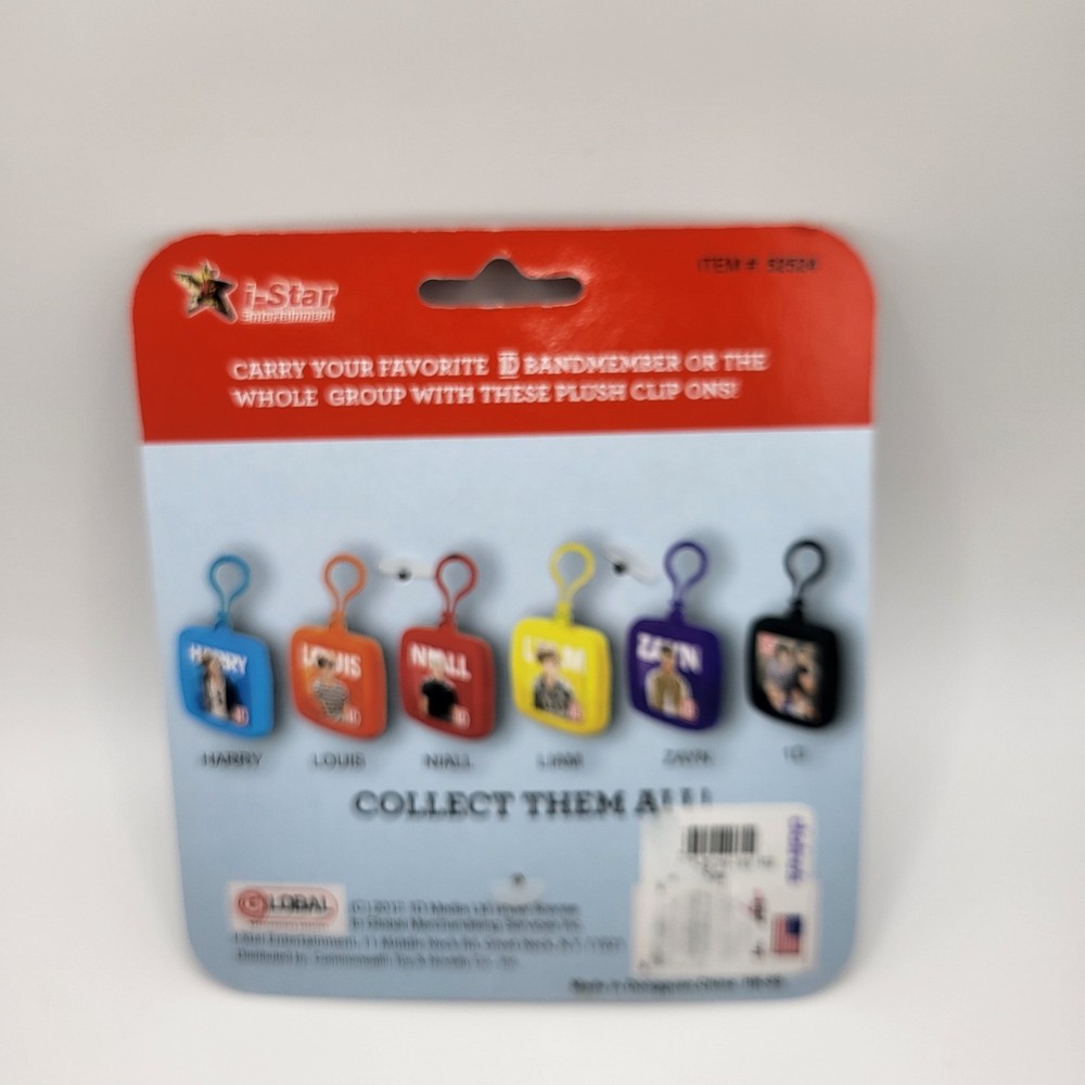 One direction Plush Clip on
