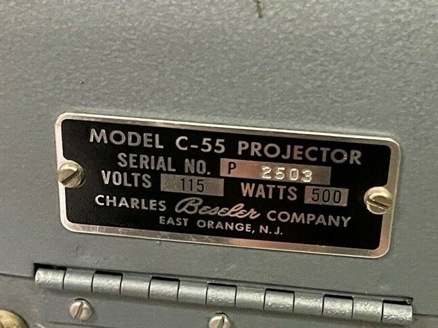 BESELER 2" x 2" Slide Projector Model C