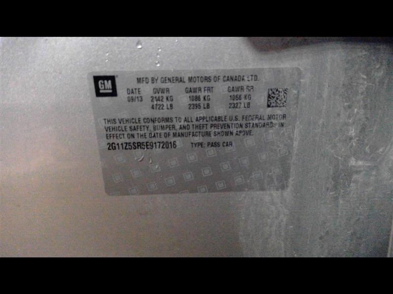 Radiator Core Support Fits 14-20 IMPALA 10257254