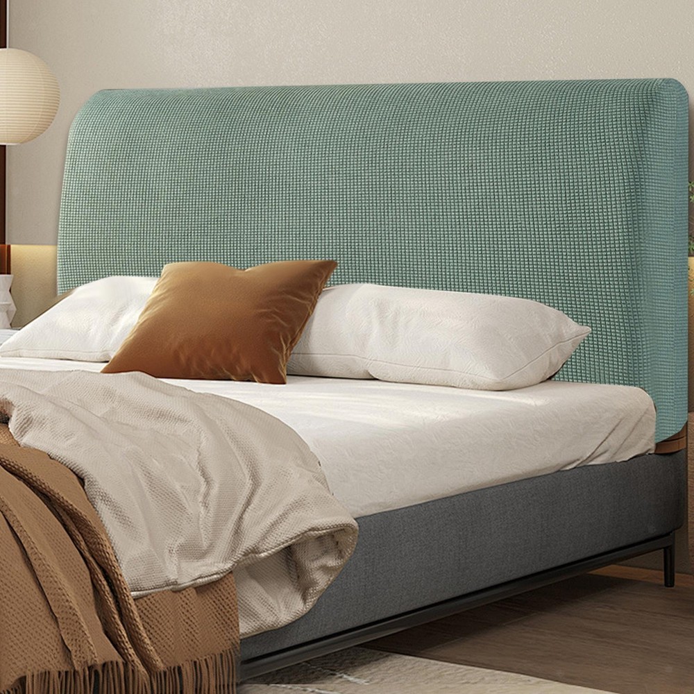 Bed Headboard Cover Elastic Soft Bed Head Cover Solid Color Modern 59'' Bed