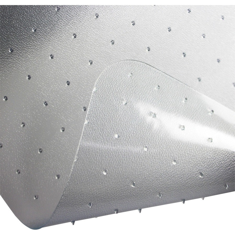 Floortex 1113427ER_40 Clear Rectangular Chair Mat 53x48in