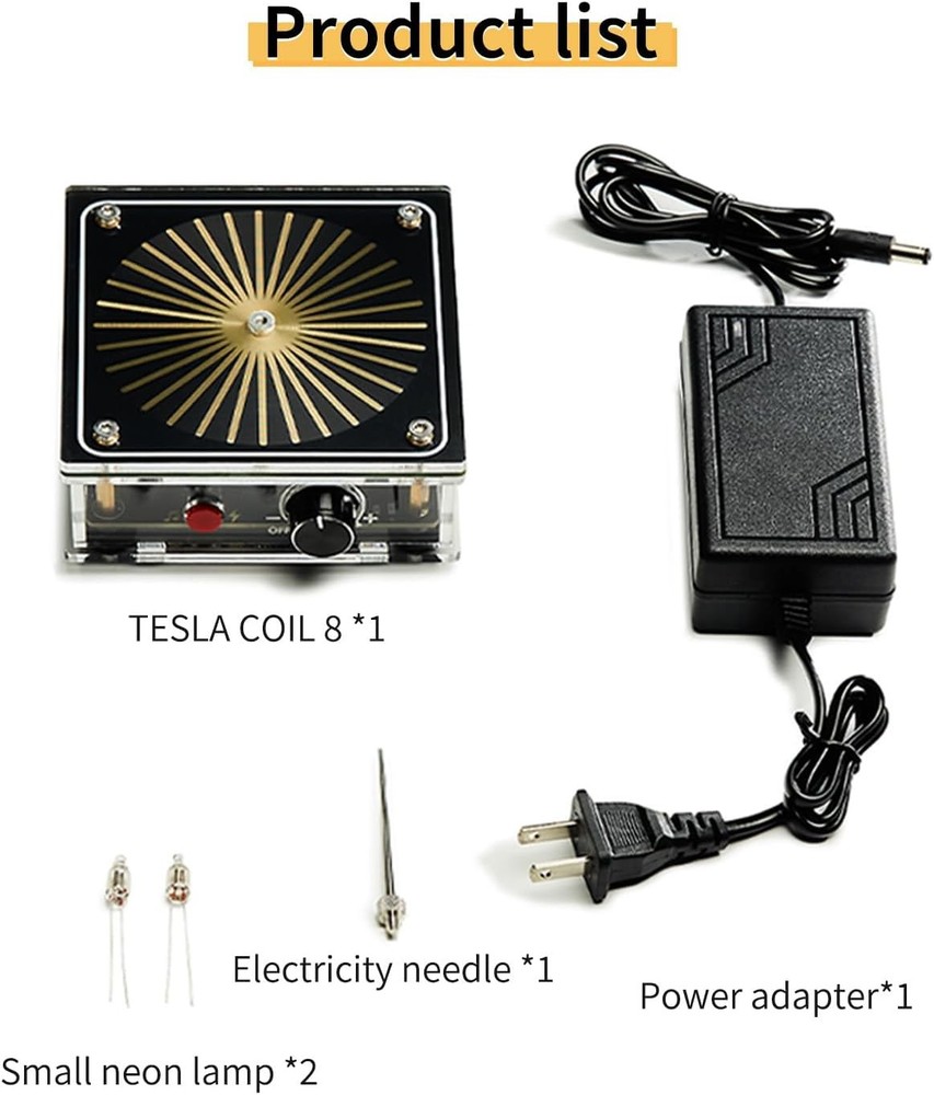 WARDENCLYFFE® Music Tesla Coil Plasma Loudspeaker STEM Educational Physics...