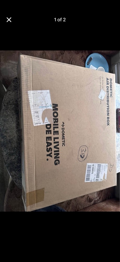 Dometic RV 3310741.016 White Roof Air Conditioner AC Ceiling Control NEW READ!