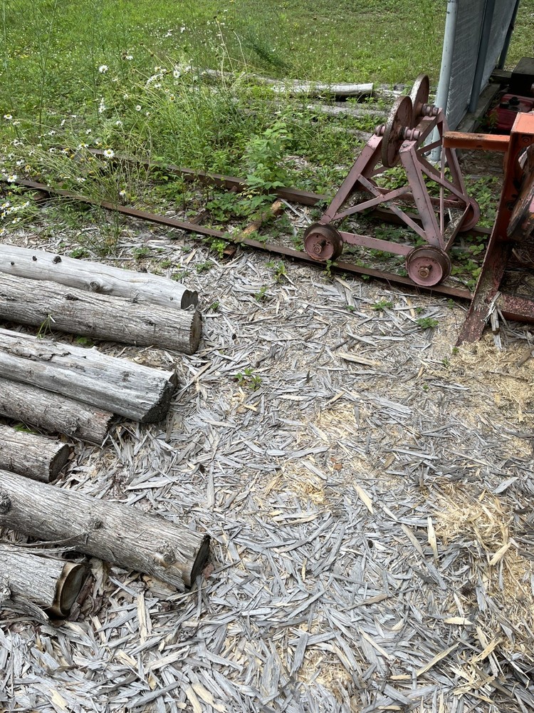 Post And Rail Peeler.