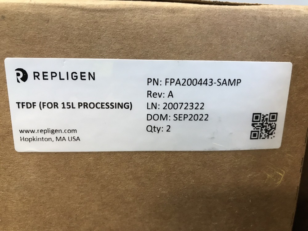 (8 Boxes) REPLIGEN Engineering Sample Tubing Kits TFDF PP3 UFDF