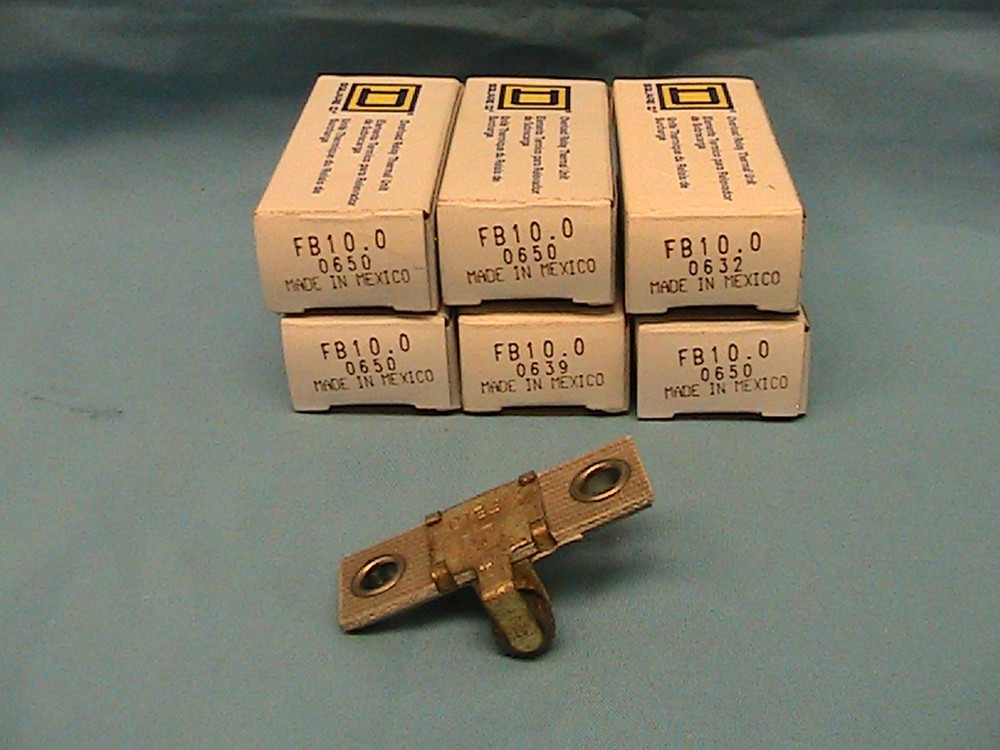 6 SQUARE D THERMAL UNITS FB10.0