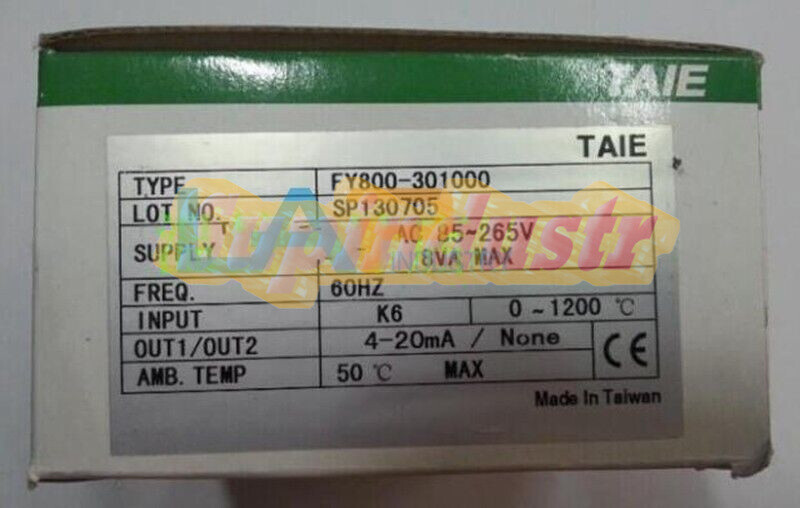 New 1PC For TAIE Temperature Controller FY800-301000