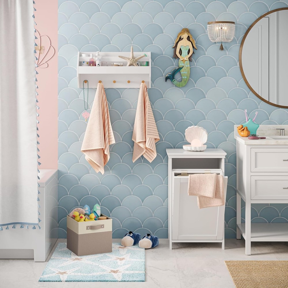 RiverRidge Kids storage bins - 10.5 Cube Storage Organizer One Size, Taupe