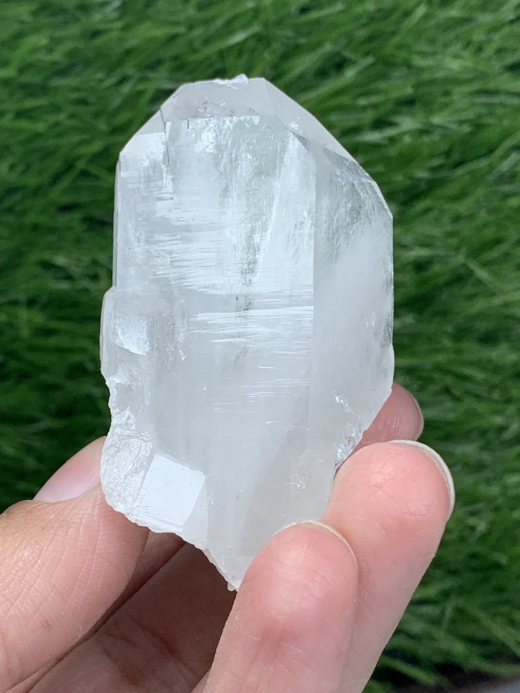 Faden Quartz DT Transparent Crystal Having Good Luster & Nice Termination