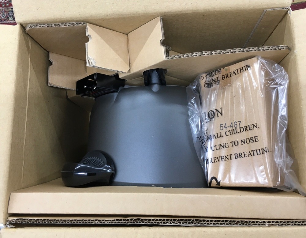 Presto Kitchen Kettle Multi-Cooker Steamer #06000 Black NEW
